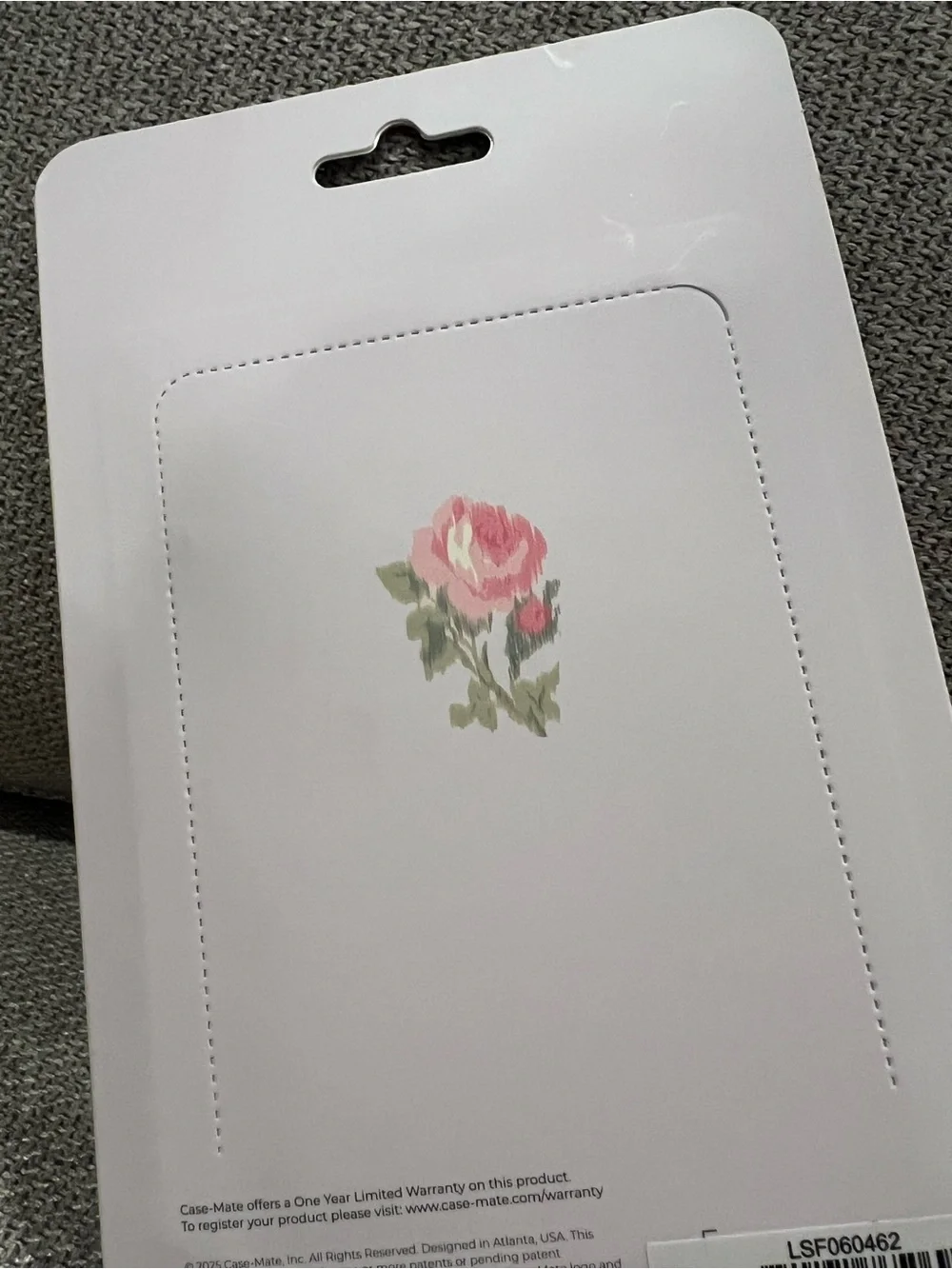 New Loveshackfancy – Case-Mate Blooming Heirloom Zipper Coin Pouch Strawberry